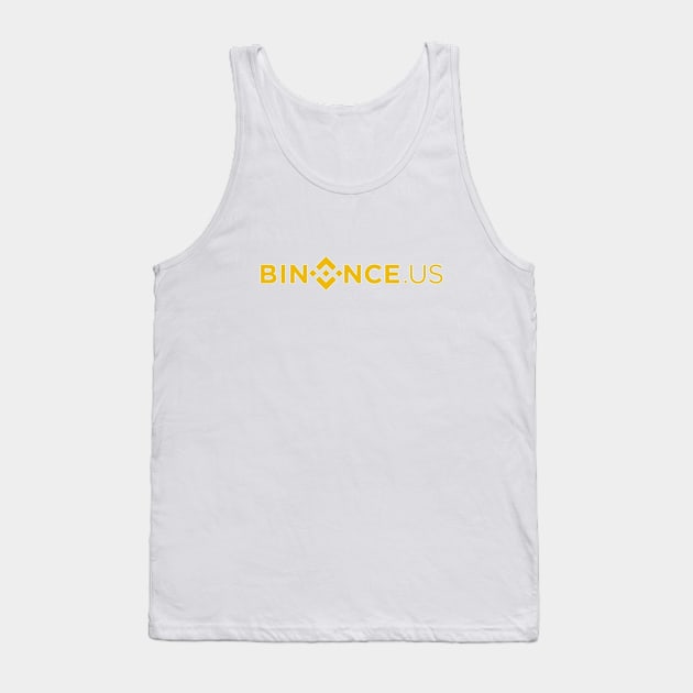 Binance.us logo Tank Top by KryptoMadeEazy